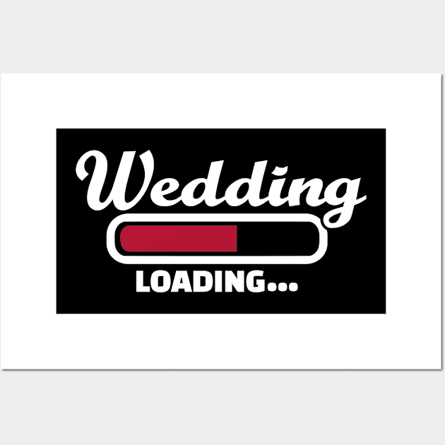 Wedding loading Wall Art by Designzz